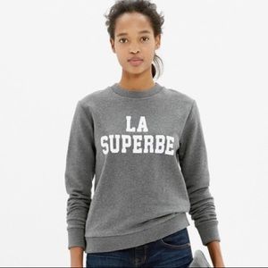 Madewell x Sezane La Superbe Sweatshirt
